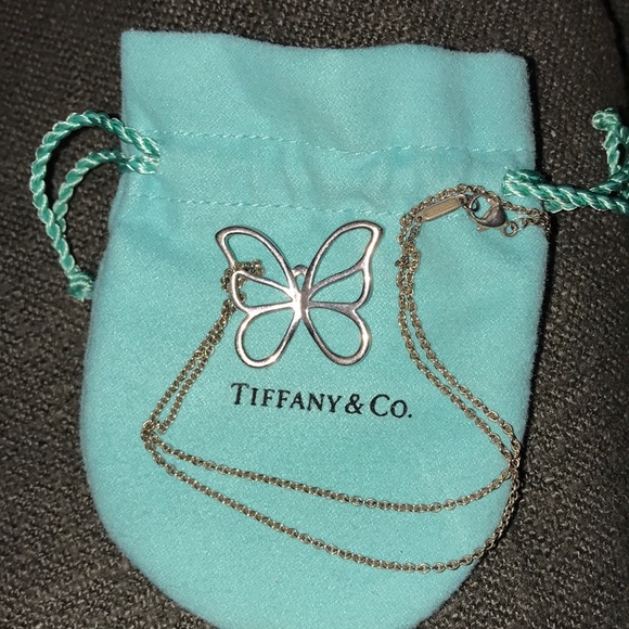 Tiffany & Co. Jewelry - Tiffany & Co. Butterfly pendant necklace